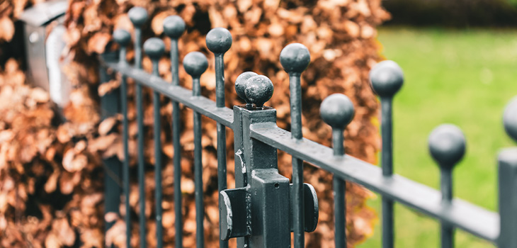 image of fence installed after choosing the right fence