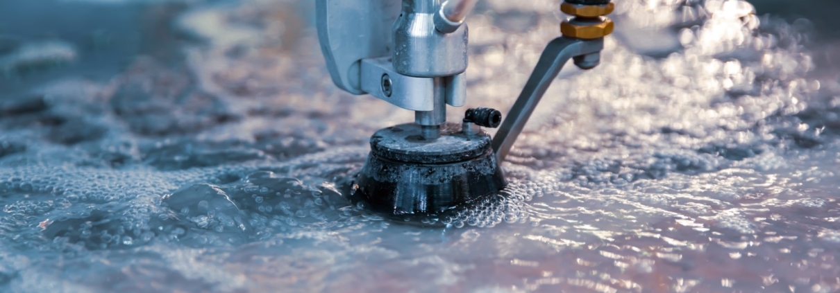 img of waterjet cutting for custom fencing designs
