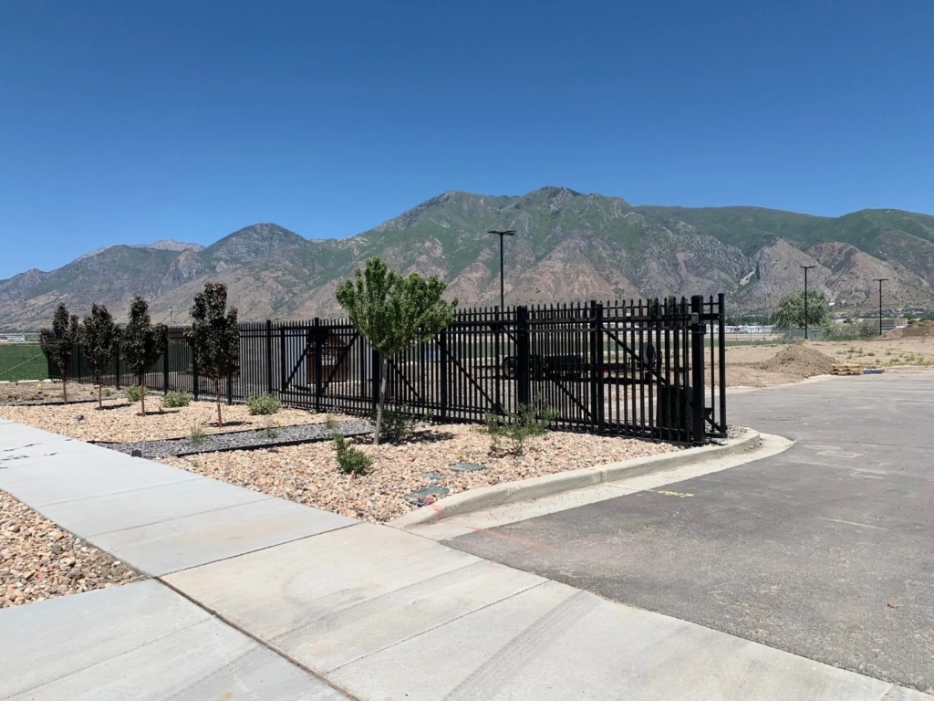 image of automatic gate after automatic gate installation