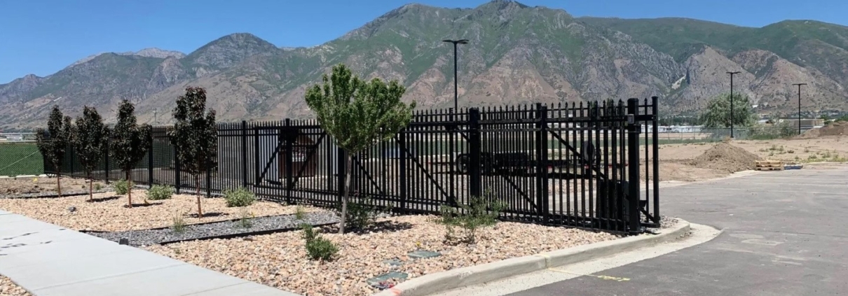image of automatic gate after automatic gate installation