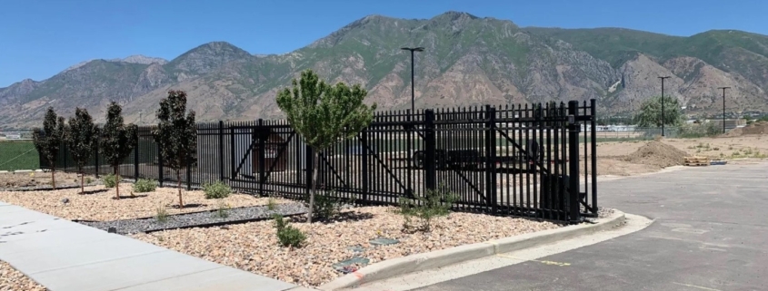 image of automatic gate after automatic gate installation